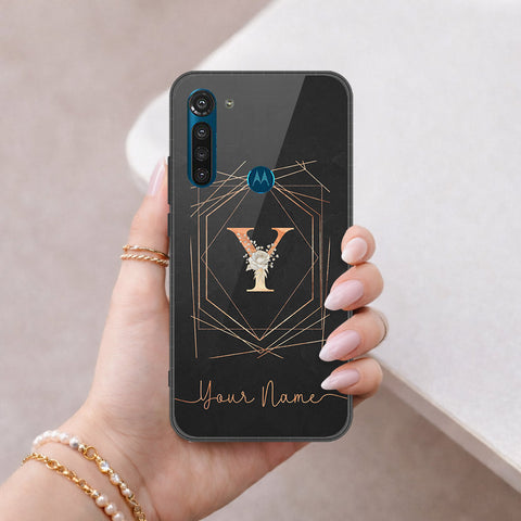 Motorola Moto G8 Power Cover - Peronsalized Alphabet Series - HQ Premium Shine Durable Shatterproof Case