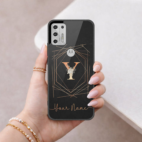 Motorola Moto G Stylus 5G 2021 Cover - Peronsalized Alphabet Series - HQ Premium Shine Durable Shatterproof Case