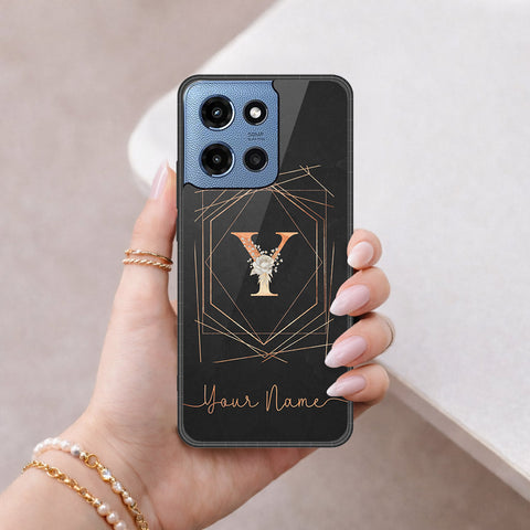 Motorola Moto G Power (2025) Cover - Peronsalized Alphabet Series - HQ Premium Shine Durable Shatterproof Case