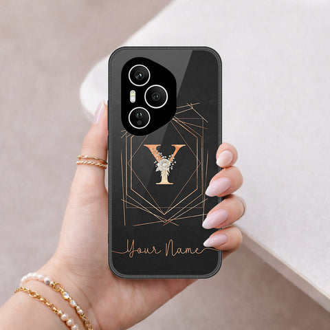 Honor 400 Pro Cover - Peronsalized Alphabet Series - HQ Premium Shine Durable Shatterproof Case