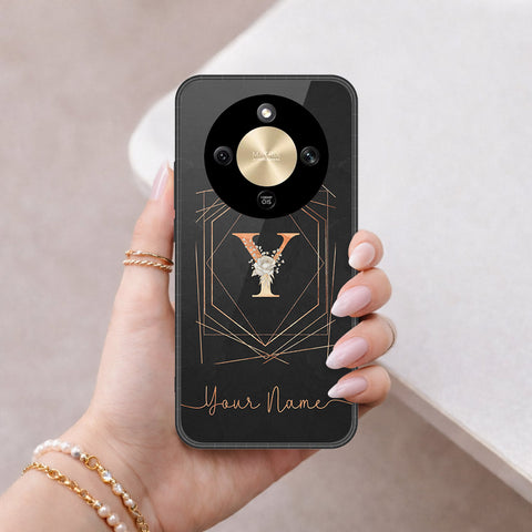 Honor X70 Cover - Peronsalized Alphabet Series - HQ Premium Shine Durable Shatterproof Case