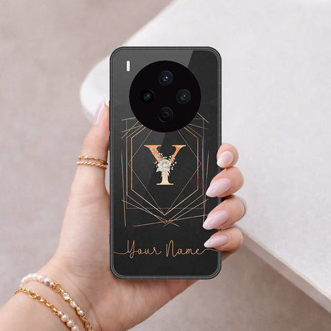 Vivo Y500 Pro Cover - Peronsalized Alphabet Series - HQ Premium Shine Durable Shatterproof Case