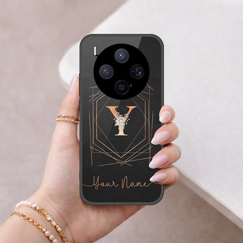 Vivo X300 Cover - Peronsalized Alphabet Series - HQ Premium Shine Durable Shatterproof Case