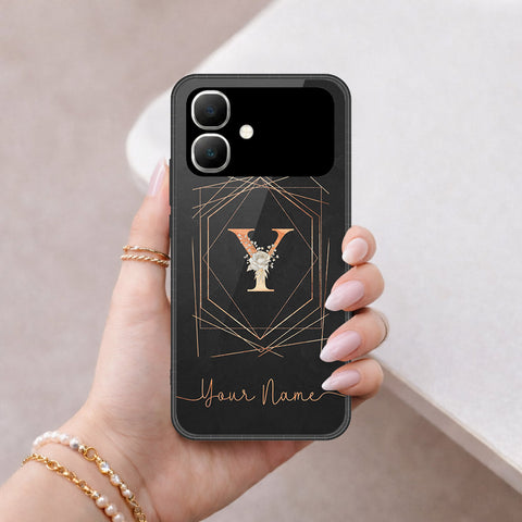 Infinix Smart 20 Cover - Peronsalized Alphabet Series - HQ Premium Shine Durable Shatterproof Case