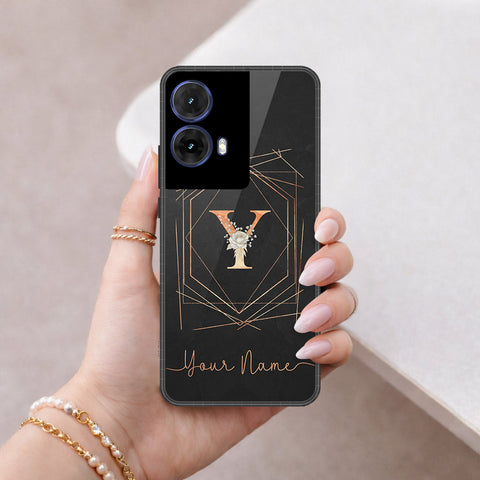 Motorola Moto G85 Cover - Peronsalized Alphabet Series - HQ Premium Shine Durable Shatterproof Case