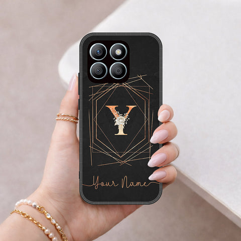 Honor X8c Cover - Peronsalized Alphabet Series - HQ Premium Shine Durable Shatterproof Case