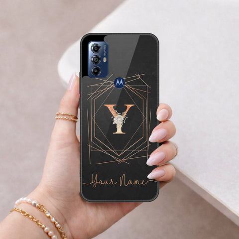Motorola G Pure 2022 Cover - Peronsalized Alphabet Series - HQ Premium Shine Durable Shatterproof Case