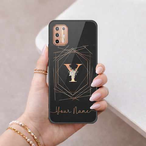 Motorola Moto G9 Plus Cover - Peronsalized Alphabet Series - HQ Premium Shine Durable Shatterproof Case