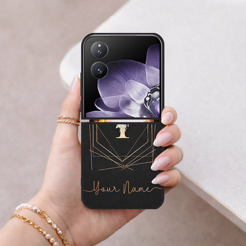 Xiaomi Mix Flip Cover - Peronsalized Alphabet Series - HQ Premium Shine Durable Shatterproof Case