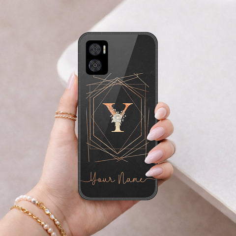 Motorola Moto E22 Cover - Peronsalized Alphabet Series - HQ Premium Shine Durable Shatterproof Case