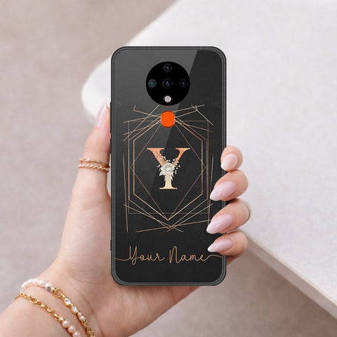 Tecno Spark 6 Cover - Peronsalized Alphabet Series - HQ Premium Shine Durable Shatterproof Case