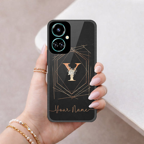 Tecno Camon 19 Cover - Peronsalized Alphabet Series - HQ Premium Shine Durable Shatterproof Case