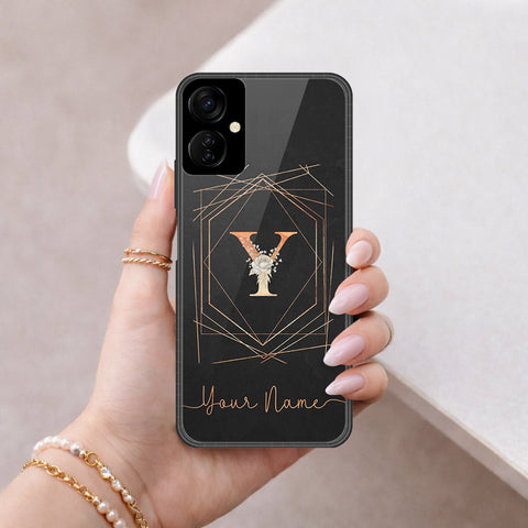 Tecno Camon 19 Neo Cover - Peronsalized Alphabet Series - HQ Premium Shine Durable Shatterproof Case
