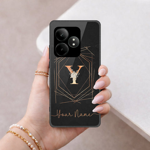 Realme GT Neo 6 Cover - Peronsalized Alphabet Series - HQ Premium Shine Durable Shatterproof Case