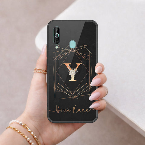 Samsung Galaxy M40 Cover - Peronsalized Alphabet Series - HQ Premium Shine Durable Shatterproof Case