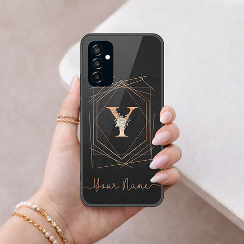 Samsung Galaxy F23 Cover - Peronsalized Alphabet Series - HQ Premium Shine Durable Shatterproof Case