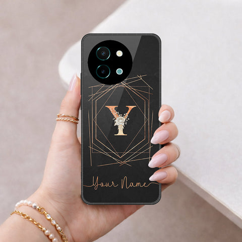 Vivo Y38 Cover - Peronsalized Alphabet Series - HQ Premium Shine Durable Shatterproof Case