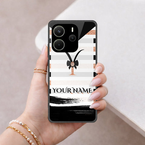Xiaomi Redmi Note 14 5G Cover - Peronsalized Alphabet Series - HQ Premium Shine Durable Shatterproof Case