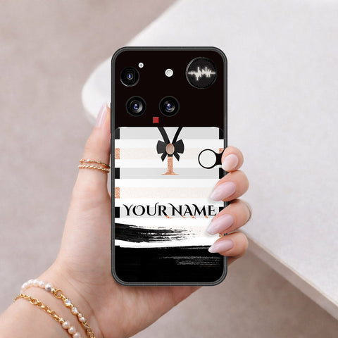 Nothing Phone 3 Cover - Peronsalized Alphabet Series - HQ Premium Shine Durable Shatterproof Case