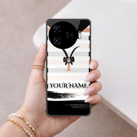 Tecno Camon 30 Pro 5G Cover - Peronsalized Alphabet Series - HQ Premium Shine Durable Shatterproof Case