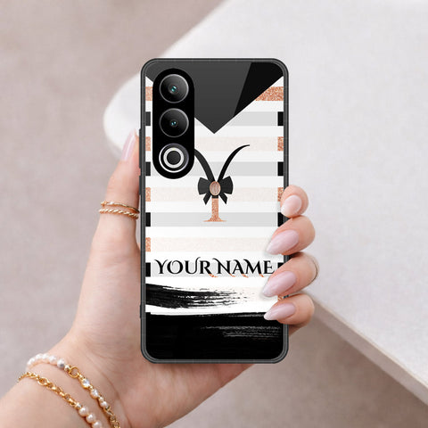 itel S25 Cover - Peronsalized Alphabet Series - HQ Premium Shine Durable Shatterproof Case