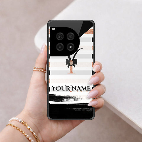 OnePlus Ace 2 Cover - Peronsalized Alphabet Series - HQ Premium Shine Durable Shatterproof Case