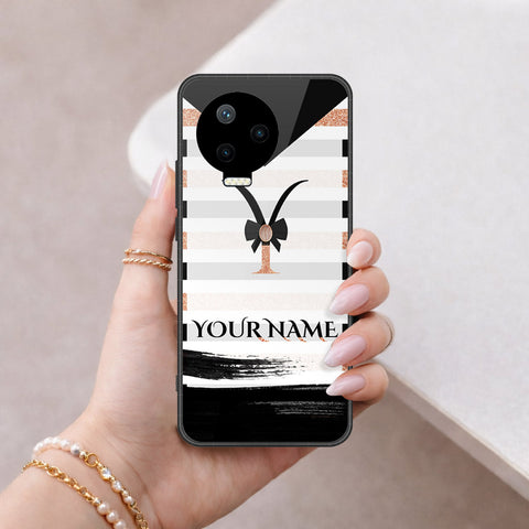 Infinix Note 12 Pro Cover - Peronsalized Alphabet Series - HQ Premium Shine Durable Shatterproof Case