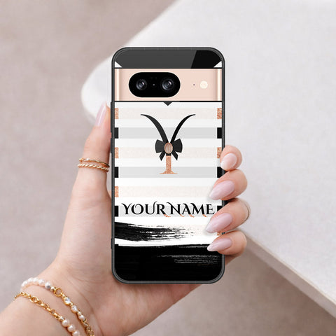 Google Pixel 8 Cover - Peronsalized Alphabet Series - HQ Premium Shine Durable Shatterproof Case