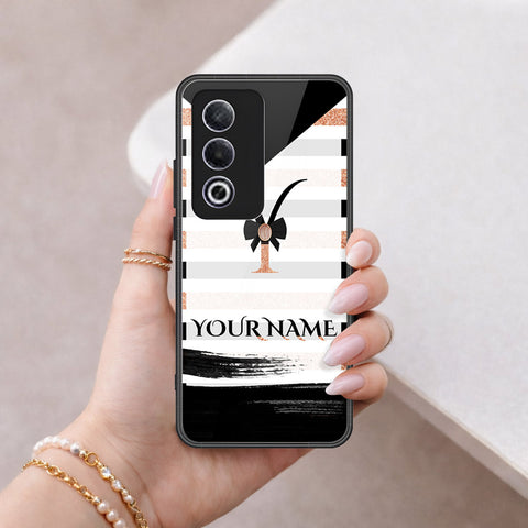 Oppo A3 Pro Cover - Peronsalized Alphabet Series - HQ Premium Shine Durable Shatterproof Case