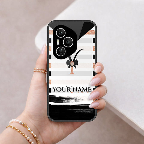 Honor 400 Pro Cover - Peronsalized Alphabet Series - HQ Premium Shine Durable Shatterproof Case
