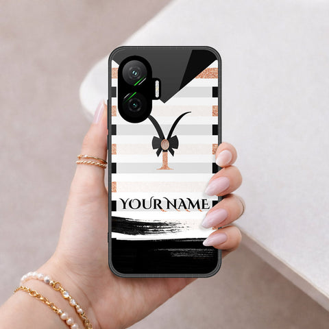 Xiaomi Redmi Turbo 4 Pro Cover - Peronsalized Alphabet Series - HQ Premium Shine Durable Shatterproof Case