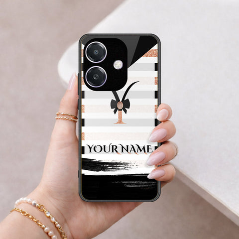 Oppo A3x 5G Cover - Peronsalized Alphabet Series - HQ Premium Shine Durable Shatterproof Case