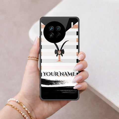 Vivo X90s Cover - Peronsalized Alphabet Series - HQ Premium Shine Durable Shatterproof Case