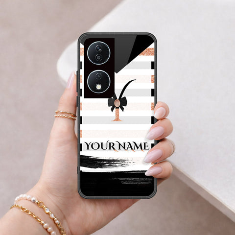 Honor X7b 5G Cover - Peronsalized Alphabet Series - HQ Premium Shine Durable Shatterproof Case