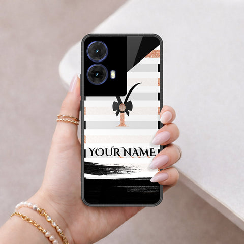 Motorola Moto G85 Cover - Peronsalized Alphabet Series - HQ Premium Shine Durable Shatterproof Case