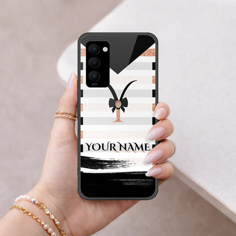 Tecno Camon 18P Cover - Peronsalized Alphabet Series - HQ Premium Shine Durable Shatterproof Case