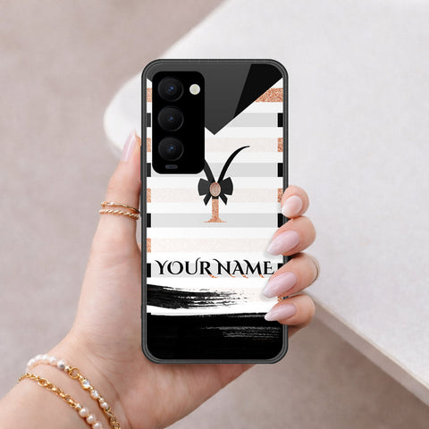 Tecno Camon 18 Premier Cover - Peronsalized Alphabet Series - HQ Premium Shine Durable Shatterproof Case