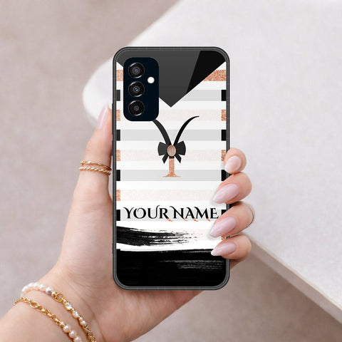 Samsung Galaxy F23 Cover - Peronsalized Alphabet Series - HQ Premium Shine Durable Shatterproof Case