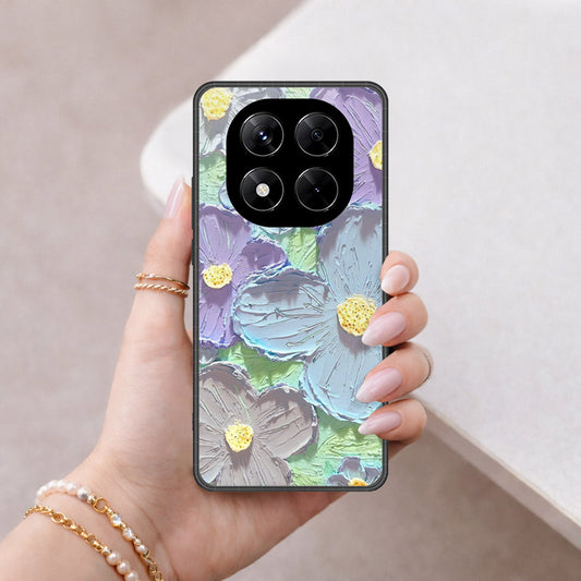 Xiaomi Redmi Note 14 Pro 5G Cover - Floral Series 3 - HQ Premium Shine Durable Shatterproof Case