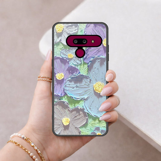 LG G8 ThinQ Cover - Floral Series 3 - HQ Premium Shine Durable Shatterproof Case