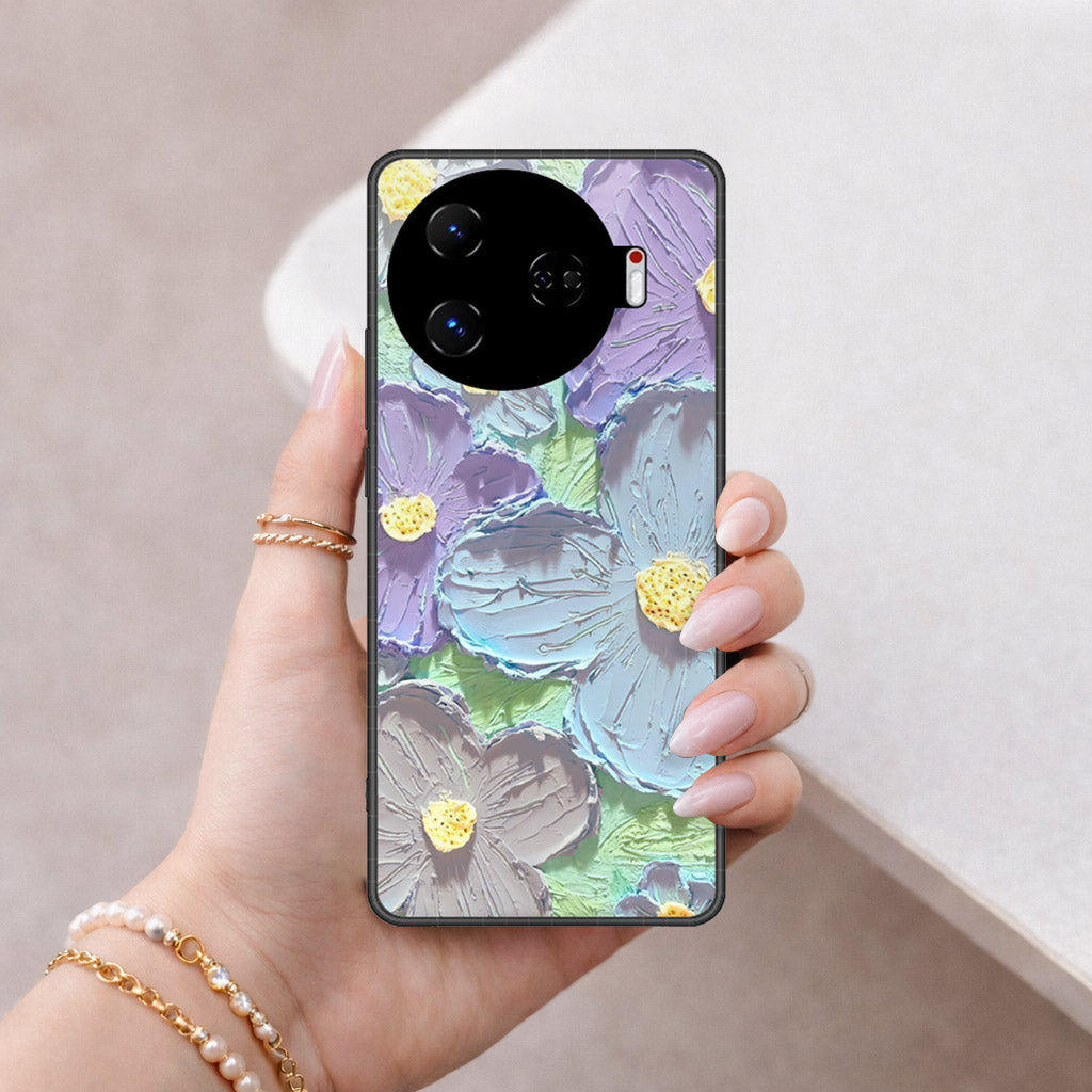 Tecno Camon 30 Pro 5G Cover - Floral Series 3 - HQ Premium Shine Durable Shatterproof Case