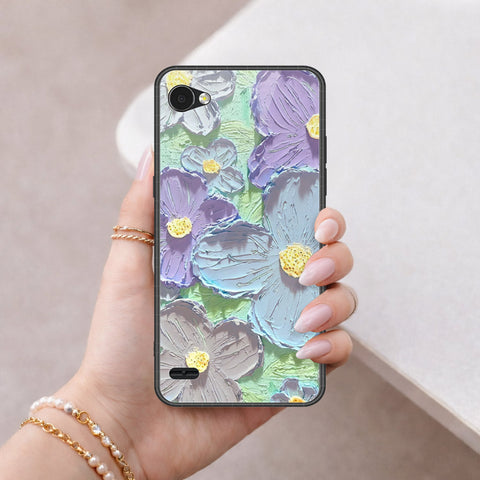 LG Q6 Cover - Floral Series 3 - HQ Premium Shine Durable Shatterproof Case