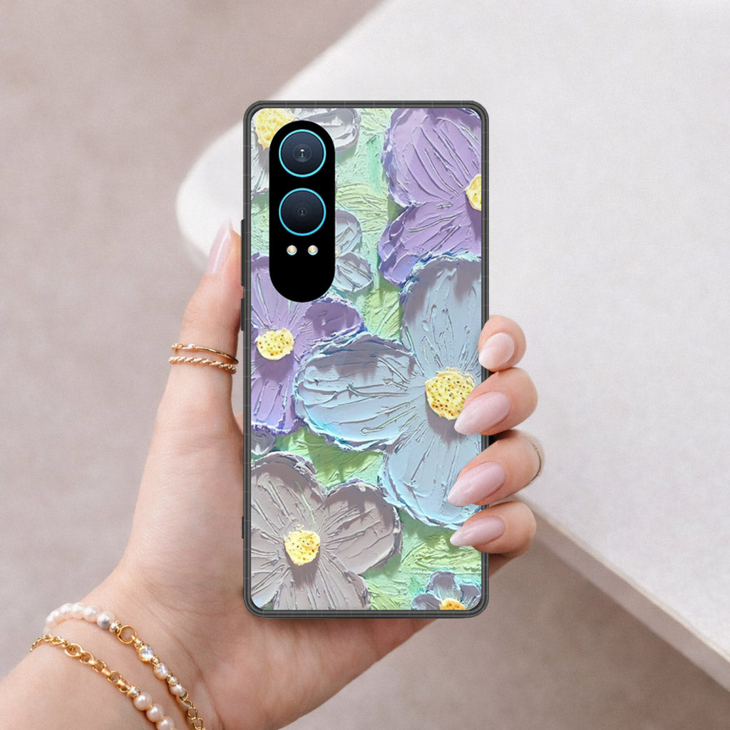 OnePlus Nord CE 4 Lite Cover - Floral Series 3 - HQ Premium Shine Durable Shatterproof Case