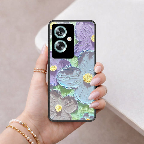 Oppo A2 Cover - Floral Series 3 - HQ Premium Shine Durable Shatterproof Case