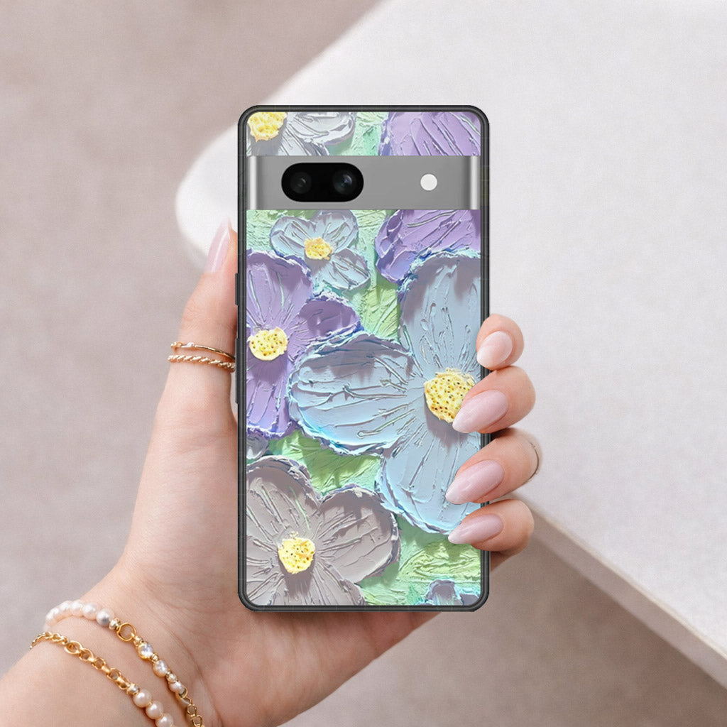 Google Pixel 7a Cover - Floral Series 3 - HQ Premium Shine Durable Shatterproof Case