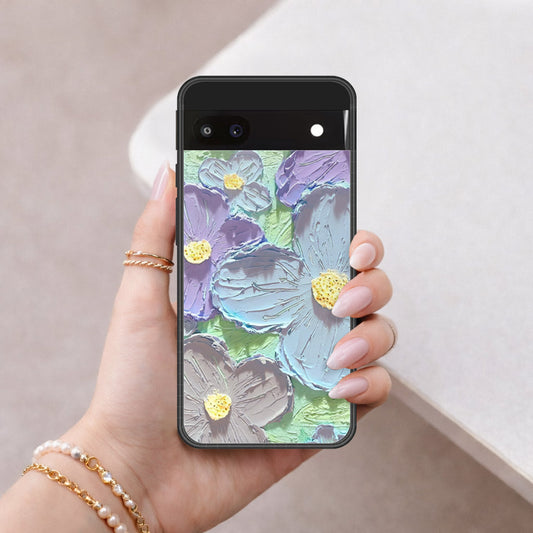 Google Pixel 6a Cover - Floral Series 3 - HQ Premium Shine Durable Shatterproof Case