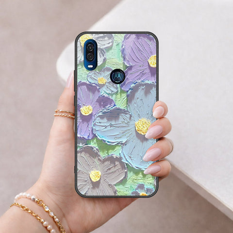 Motorola One Vision Cover - Floral Series 3 - HQ Premium Shine Durable Shatterproof Case