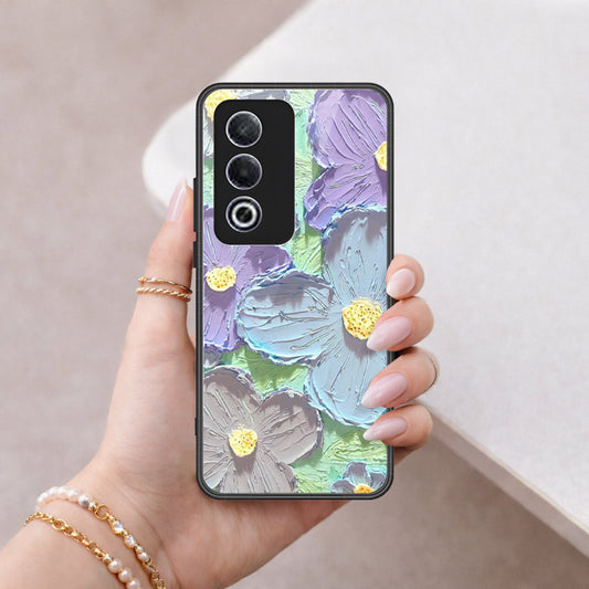 Oppo A80 Cover - Floral Series 3 - HQ Premium Shine Durable Shatterproof Case