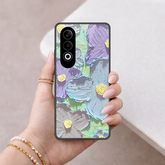 Oppo K12 Plus Cover - Floral Series 3 - HQ Premium Shine Durable Shatterproof Case