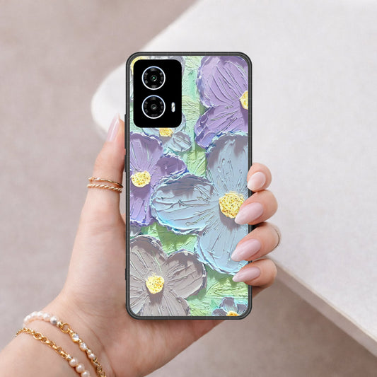 Motorola Moto G35 Cover - Floral Series 3 - HQ Premium Shine Durable Shatterproof Case